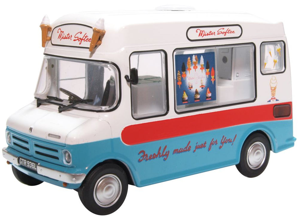 Oxford Diecast Bedford CF Ice Cream Van Mr Softee 43CF003