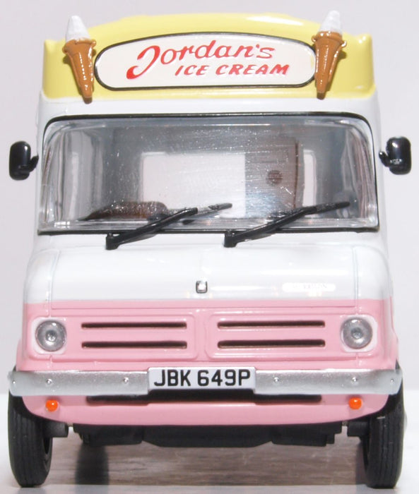 Oxford Diecast Bedford CF Ice Cream Van Morrison Jordans 43CF004