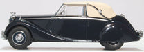 Oxford Diecast Jaguar MKV Closed Dark Blue/tan 43JAG5003