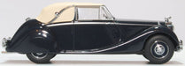Oxford Diecast Jaguar MKV Closed Dark Blue/tan 43JAG5003