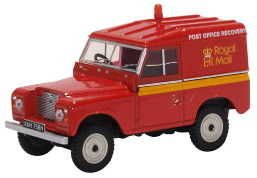 Oxford Diecast Land Rover Series IIA Hard Top Royal Mail Post Office Recovery 1:43 43LR2AS002