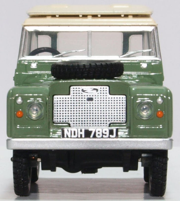 Oxford Diecast Land Rover Series IIA SWB Station Wagon Pastel Green 43LR2AS003