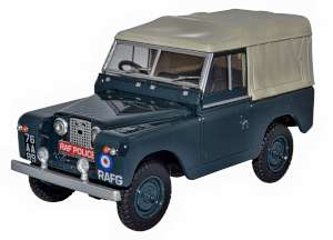 Oxford Diecast Land Rover Series II SWB Canvas RAF Police 43LR2S007