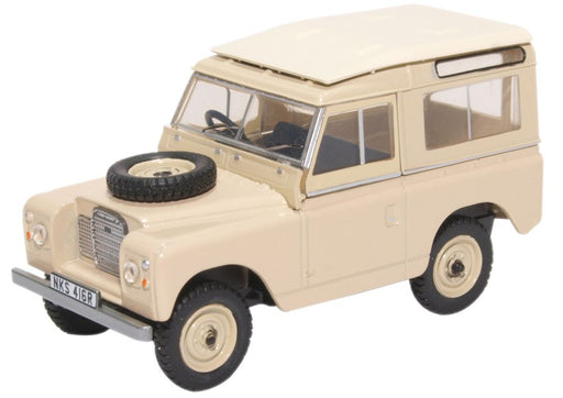 Oxford Diecast Land Rover Series III SWB St. Wagon Limestone 43LR3S001