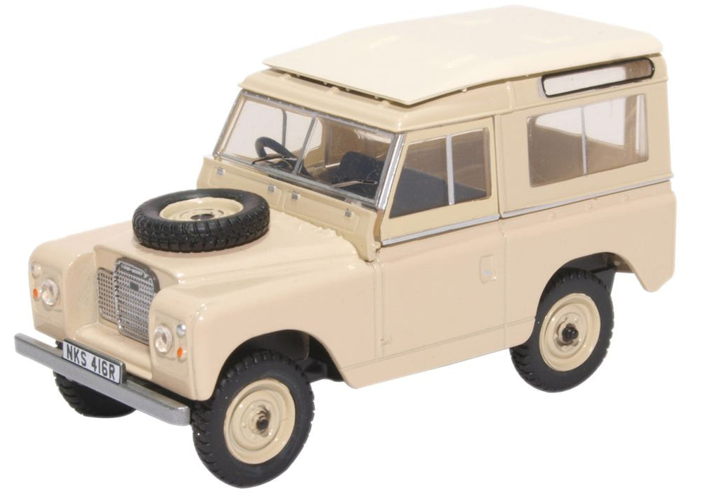 Limestone Land Rover Oxford Diecast Land Rover Series III SWB St. Wagon Limestone