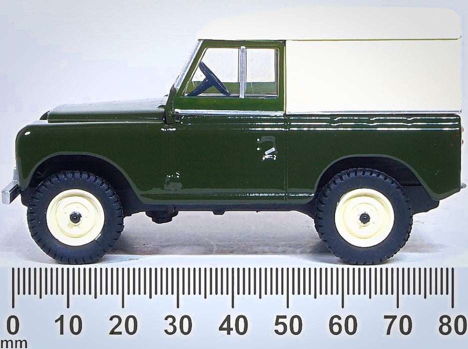 Oxford Diecast 43LR3S005 Land Rover Series III SWB Hard Top 