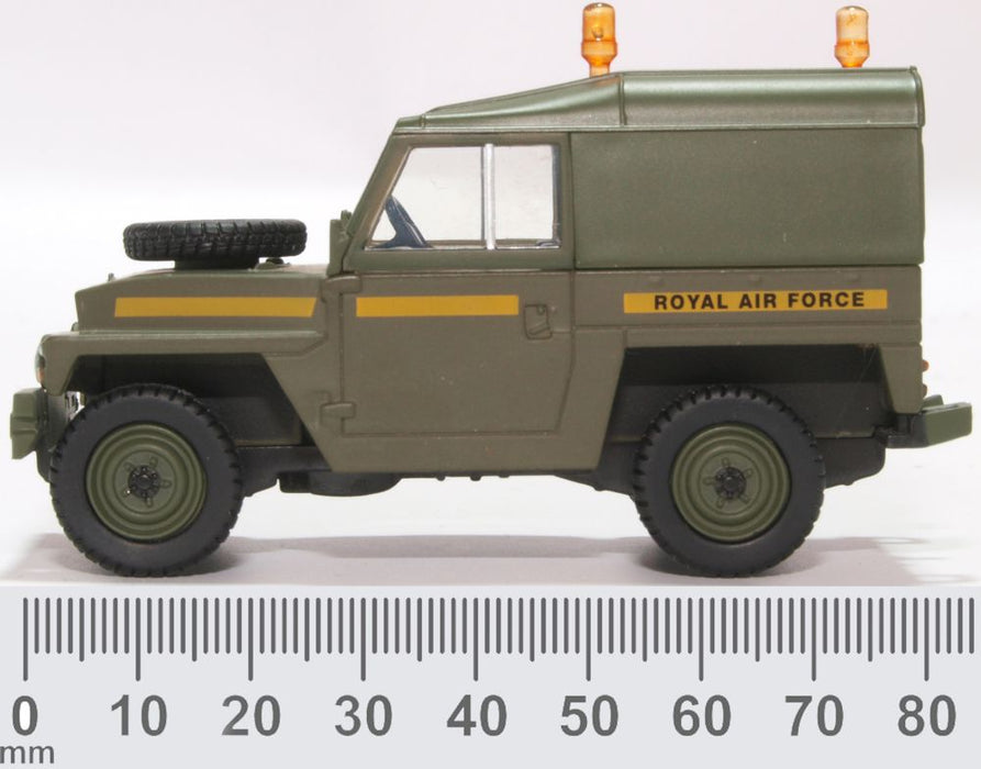 Oxford Diecast Land Rover Lightweight Hard Top RAF 43LRL005