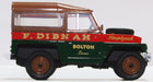 Oxford Diecast Land Rover Lightweight Hard Top Fred Dibnah 43LRL006