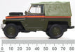 Oxford Diecast Land Rover Lightweight Canvas RAF Police 43LRL007