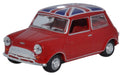 Oxford Diecast Tartan Red/union Jack Austin Mini 43MIN023