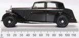 Oxford Diecast 1:43 Scale Rolls Royce 25 30 - Thrupp & Maberley Black 43R25003 Measurement Image