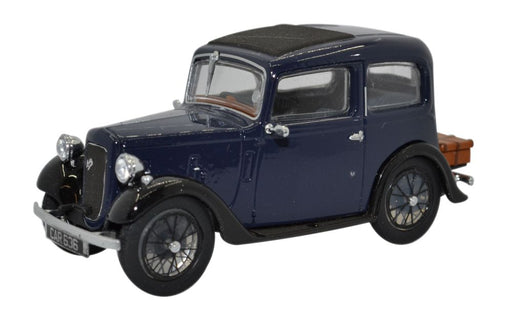 Oxford Diecast Austin Ruby Saloon Dark Blue 43RUB002