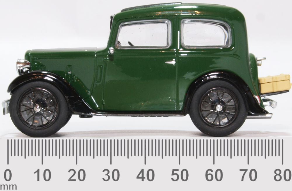 Oxford Diecast Austin Ruby Saloon Dark Green 43RUB003