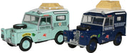 Oxford Diecast First Overland Set Land Rover 88 Hard Top x 2 - 1:43 S 43SET29