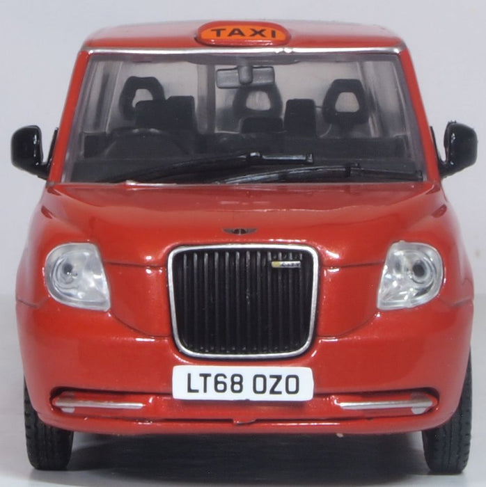 Oxford Diecast Tupelo Red LEVC Taxi 43TX5002