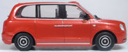 Oxford Diecast Tupelo Red LEVC Taxi 43TX5002