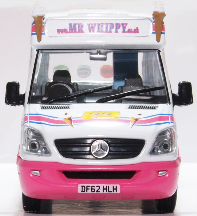 Oxford Diecast Whitby Mondial Ice Cream Van Mr Whippy 43WM008