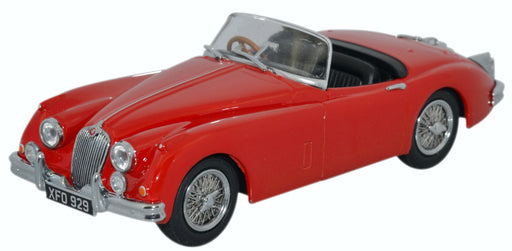 Oxford Diecast Jaguar XK150 Roadster Carmen Red 43XK150008