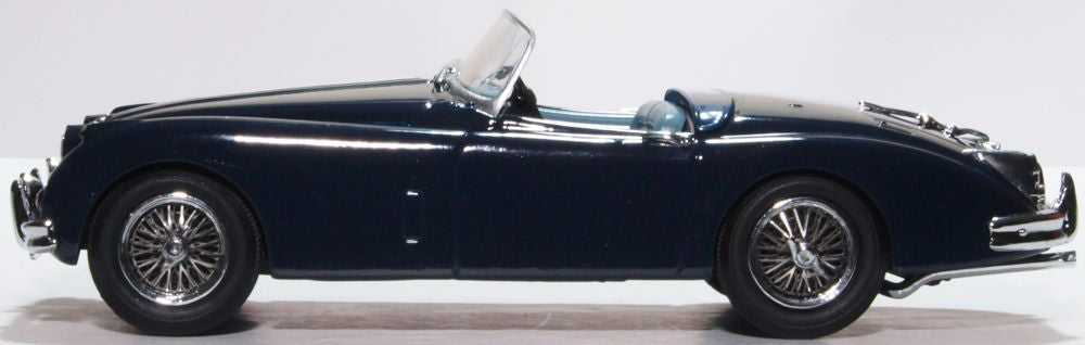 Oxford Diecast Jaguar XK150 Roadster Indigo Blue 43XK150009