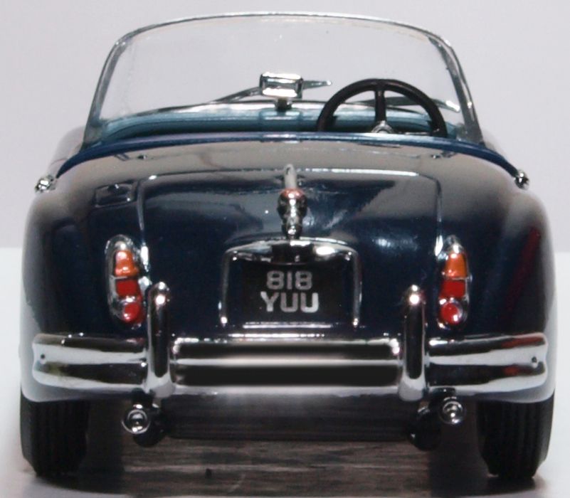 Oxford Diecast Jaguar XK150 Roadster Indigo Blue 43XK150009