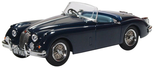 Oxford Diecast Jaguar XK150 Roadster Indigo Blue 43XK150009