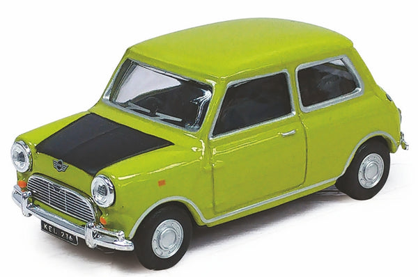 Cararama Mini Cooper Lime Green 1:43 — Oxford Diecast
