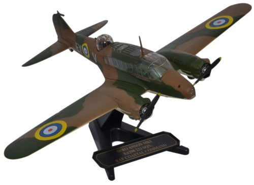 Oxford Diecast Avro Anson Mk1 233 Squadron RAF 1:72 Model Aircraft 72AA004