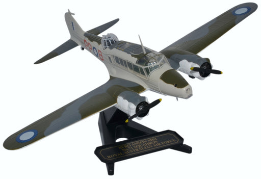 Oxford Diecast Avro Anson Squadron RAAF 1:72 Model Aircraft 72AA005