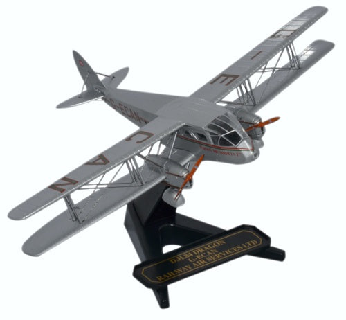 Oxford Diecast DH84 Dragon Railway Air Services 1:72 Model Aircraft 72DG001