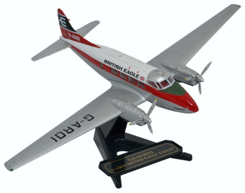 Oxford Diecast DH104 Dove G-AROI British Eagle 1:72 Model Aircraft 72DV004