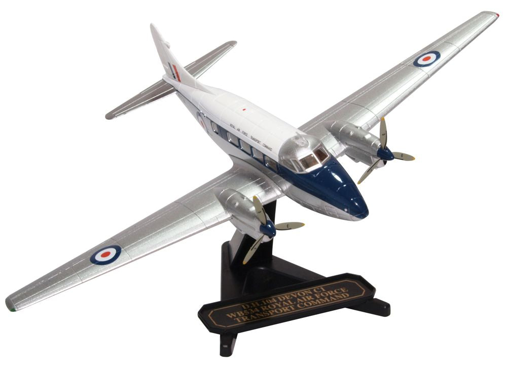 DH104 Devon WB534 RAF Transport Command by Oxford Diecast 1