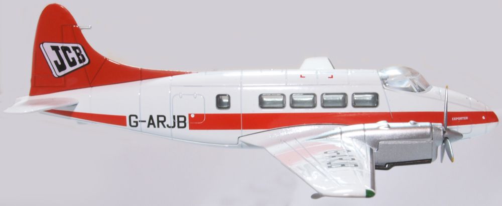 Oxford Diecast DH Dove JCB ARJB 1:72 Scale 72DV008
