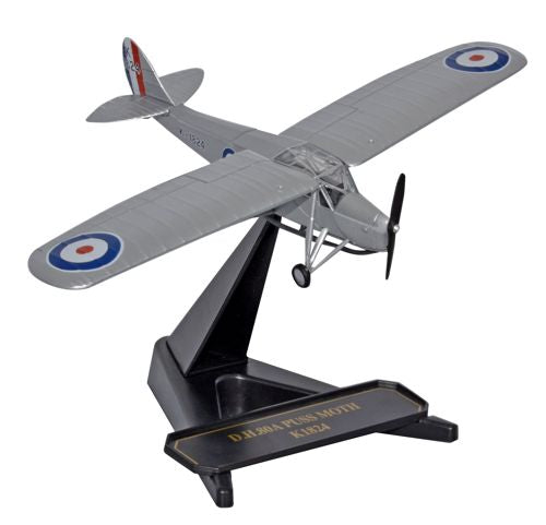 Oxford Diecast RAF Trainer 1941 K1824 Puss Moth 1:72 Model Aircraft 72PM002