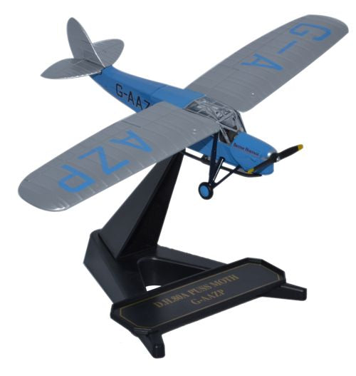 Oxford Diecast DH Puss Moth G-AAZP 1:72 Model Aircraft 72PM004