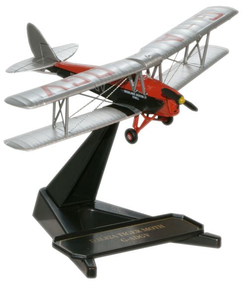 Oxford Diecast DH Tiger Moth Brooklands Aviation 1:72 Model Aircraft 72TM002