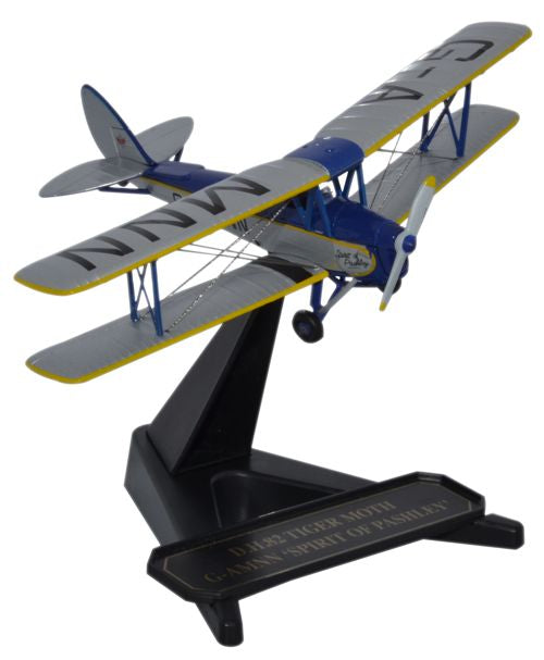 Oxford Diecast DH Tiger Moth Spirit of Pashley 1:72 Model Aircraft 72TM007