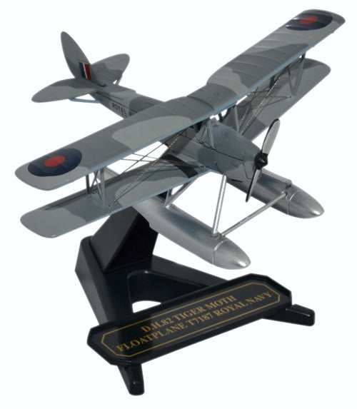 Oxford Diecast DH Tiger Moth Floatplane Royal Navy 1:72 Model Aircraft 72TM009