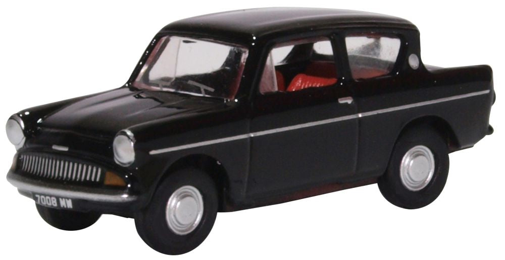 Oxford Diecast Ford Anglia 105E Black 1:76 '76105009