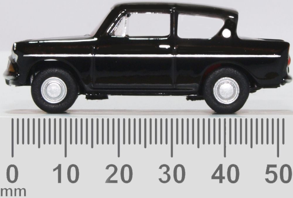 Oxford Diecast Ford Anglia 105E Black 1:76 '76105009