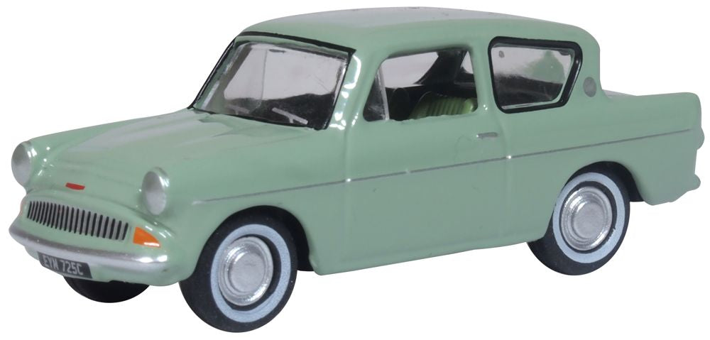 Oxford Diecast Ford Anglia Spruce Green
