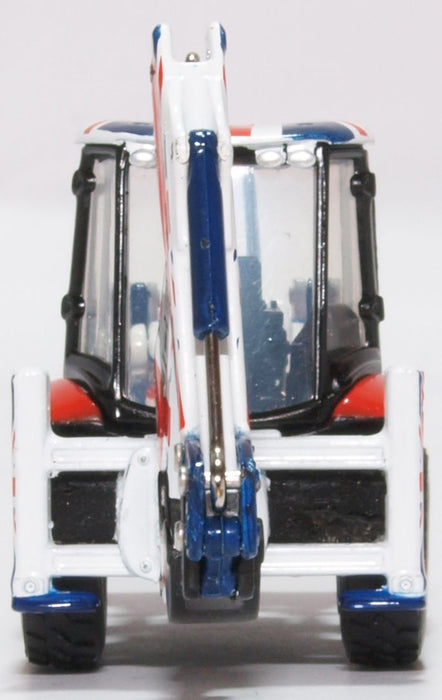 Oxford Diecast JCB 3CX Eco Backhoe Loader Union Jack Livery 763CX002