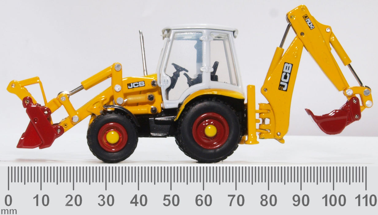 Oxford Diecast JCB 3CX Eco Backhoe Loader 70th Anniversary 763CX003