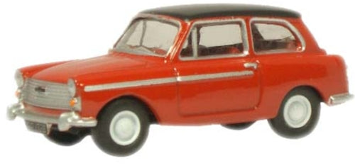 Oxford Diecast Agate Red/Black Austin A40 - 1:76 Scale 76AA001