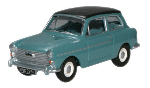 Oxford Diecast Austin A40 MkII Horizon Blue Black - 1:76 Scale 76AA005