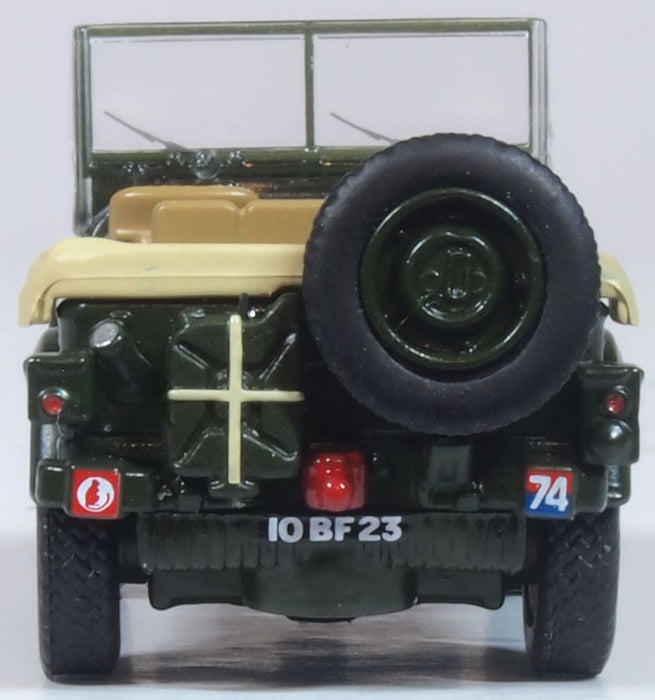 Oxford Diecast Austin Champ 4th RHAR, 7th Arm Div. Germany 1957 76AC001