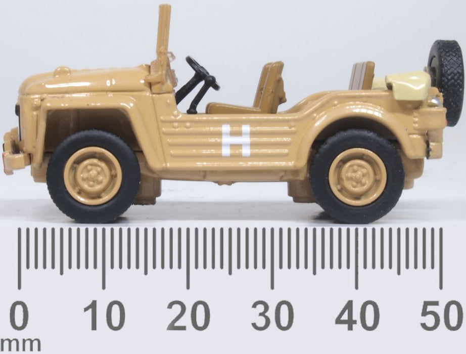 Oxford Diecast Austin Champ 9th Parachute Reg 16th Airborne Brg Suez 1 76AC002