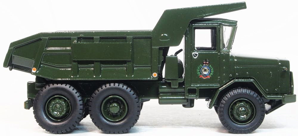 Oxford Diecast Aveling Barford Dumper Truck Royal Engineers 1:76 scale. 76ACD003