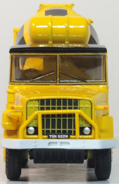 Oxford Diecast Yellow and Black AEC 690 Cement Mixer
