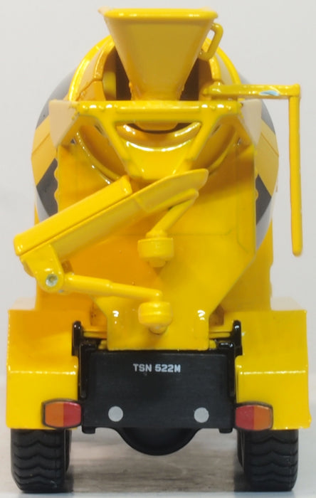 Oxford Diecast Yellow and Black AEC 690 Cement Mixer