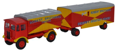 Oxford Diecast AEC Matador and Trailer Robert Brothers - 1:76 Scale 76AEC019